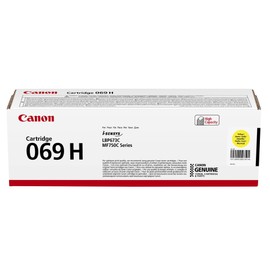 Canon 069H - High Yield - Yellow - Original - Box - Toner Cartridge - for i-SENSYS LBP673Cdw, LBP673dw, MF752Cdw, MF754Cdw