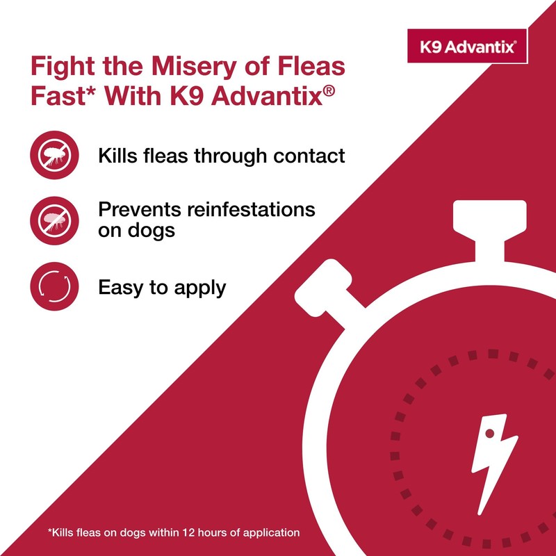 K9 Advantix Flea, Tick & Mosquito Prevention for Dogs Over
