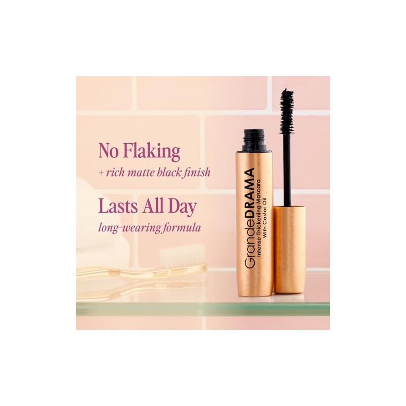 GrandeDRAMA Intense Thickening Mascara with Castor Oil