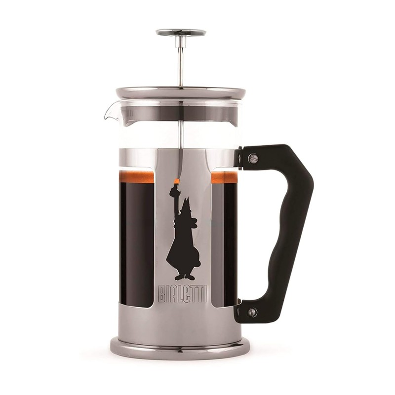 Bialetti Coffeepress French Press Coffee Maker, 8 Cup, Preziosa Stainless
