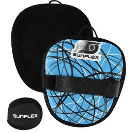 Sunflex Jerseyprene Mini Sure Catch Set Neoremix Circle with Two Bats and a Ball, Velcro Ball Game, Soft and Lightweight, Extremely Robust and Durable