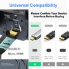 YOTETION 4K Micro HDMI to HDMI Male Cable 25FT, 4K@60Hz
