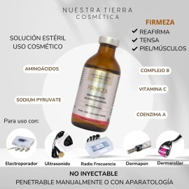 Vial Reafirmante Muscular Rostro/cuerpo Dermapen Momento de aplicación Día/Noche Tipo de piel Todo tipo de piel