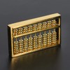 Mini Brass Abacus 9 Gears Chinese Gold Abacus Ornament Tool