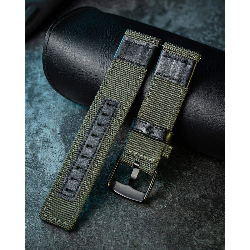 BINLUN Watch Band, Canvas Replacement Band, Quick Release Cloth Watch