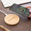 InnovaGoods Bamboo Wireless Charger.,