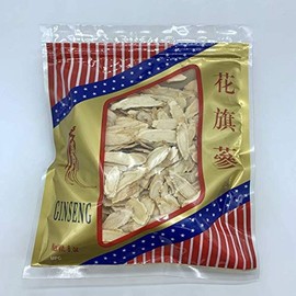 Grade A+ Hand Selected American Ginseng Large Slice Bag 美国花旗参大参片
