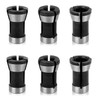 MEISO Pack of 6 Collets Adapter, Collet for Straight Grinders,