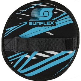 Sunflex Neoprene Sure Catch Set Action Pro with Two Bats and a Ball in Black Ball Game Soft and Lightweight Extremely Robust and Durable