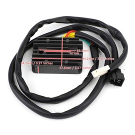 Artudatech klx250 klx250sr Kawasaki Regulator klx250 Exterior Regulator Rectifier Voltage for Kawasaki KLX250 ES/SR KLX300 R 1993-2007 21066-1093