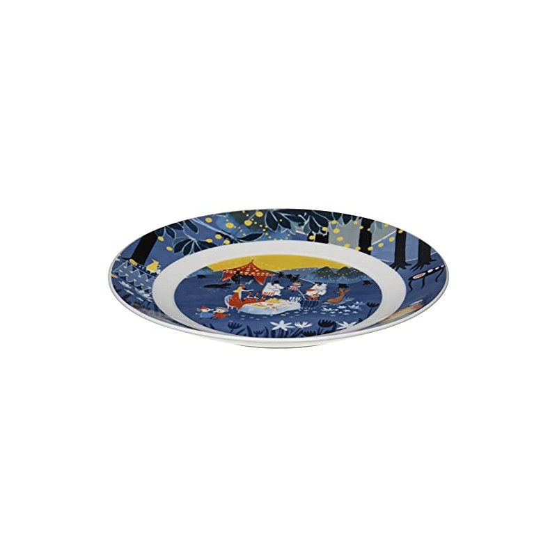 Yamaka Shoten MOOMIN MM3203-330 "Luonto" Plate, Plate, 7.7 inches (19.5