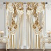 White Gold Vintage Elegant Luxury No Living Room Bedroom Window