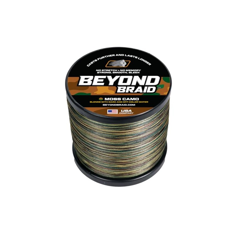 Beyond Braid Moss Camo 500 Yards 30lb