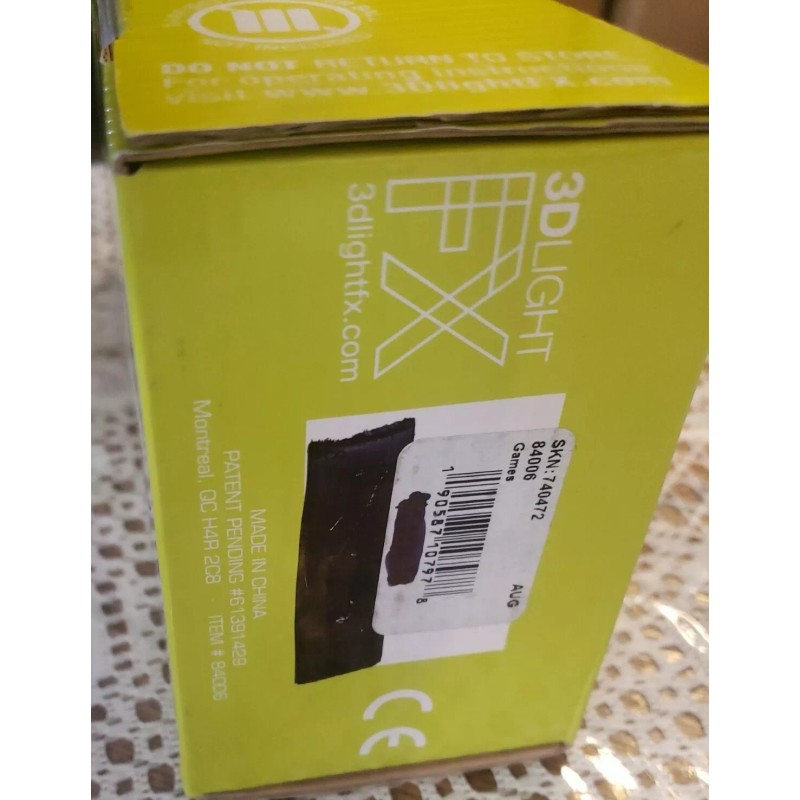 FX New 3D Light FX Deco Light Tennis Balls LED