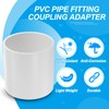PATIKIL 3-1/2" PVC Pipe Fitting Coupling Adapter, Straight Pipe Slip
