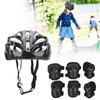 7pcs Adults Roller Skating Protect Gear Set Knee Pads Elbow