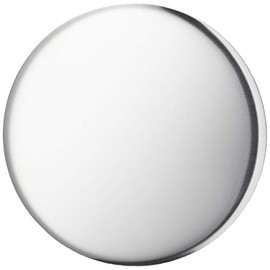 SANEI JR555N-50 Plumbing Parts, Stainless Steel Plate, No Holes, Outer Diameter 2.0 inches (50 mm), Silver