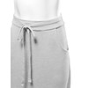 A2Y Drawstring Waist Side Pockets Rayon Maxi Skirt Heather Grey