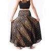 Banjamath® Women's Long Bohemian Style Gypsy Boho Hippie Skirt (M,