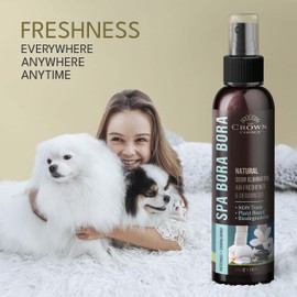 Natural Air Freshener Spray for Long Lasting Freshness-Patchouli Sandalwood Non-Toxic Deodorizer & Odor Eliminator for Home,Laundry,Toilet,Lounge,Cabinet, Fabric; Safe for Kids & Pets - 2 PK 4 Oz each