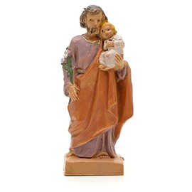 crigema - Religious statue - 7 cm high (Saint Joseph and Child)