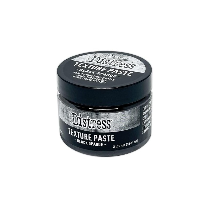 Ranger - Tim Holtz Distress Texture Paste - Black Opaque