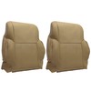 KUAFU 2PC Seat Top Cover Tan Compatible with 1996 1997