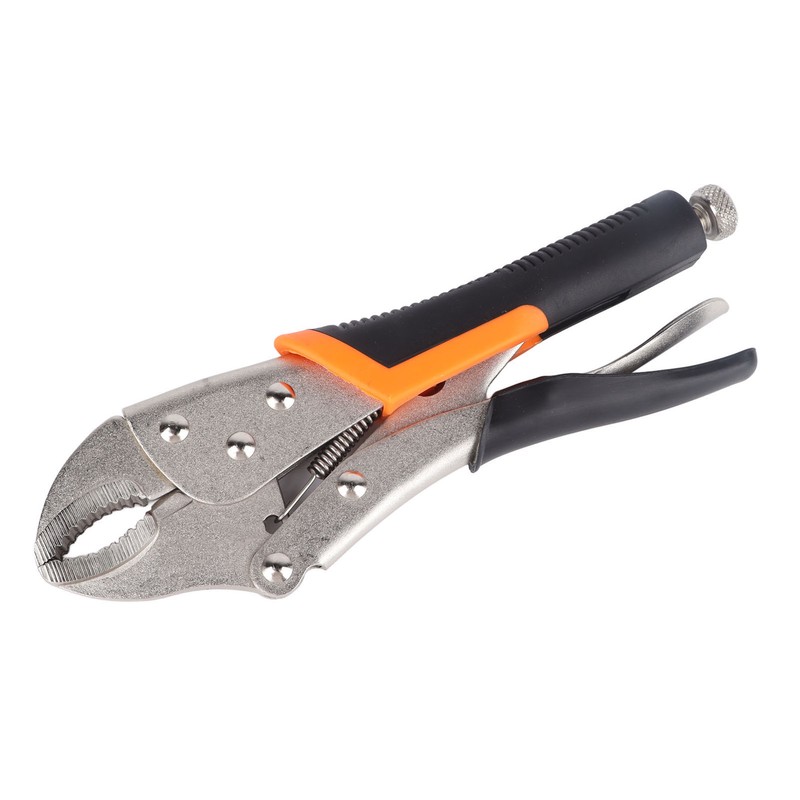 10in Pressure Pliers Pressure Adjustable Multi Function Plastic Handle Locking