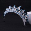 Frcolor Wedding Tiara Crown, Rhinestones Crystal Bridal Pageant Princess Tiara