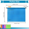 A4 Suspension File, MerryNine 15PCS Polypropylene Filing Cabinet Suspension File