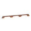 ''Whitecap" Teak Handrail - 3 Loops - 33" L