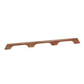 ''Whitecap" Teak Handrail - 3 Loops - 33" L