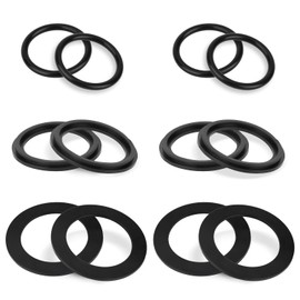 Gosknor 12pcs 25076rp Washer and Ring Kit, Rubber Pool Hose Washers O Ring Compatible with Intex Pool Seal Plunger Valve & Replacement Gasket 10262 10745 10255