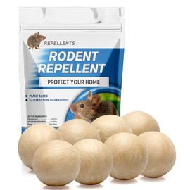 CONKAT Rodent Repellent - Natural Peppermint Balls for Mice