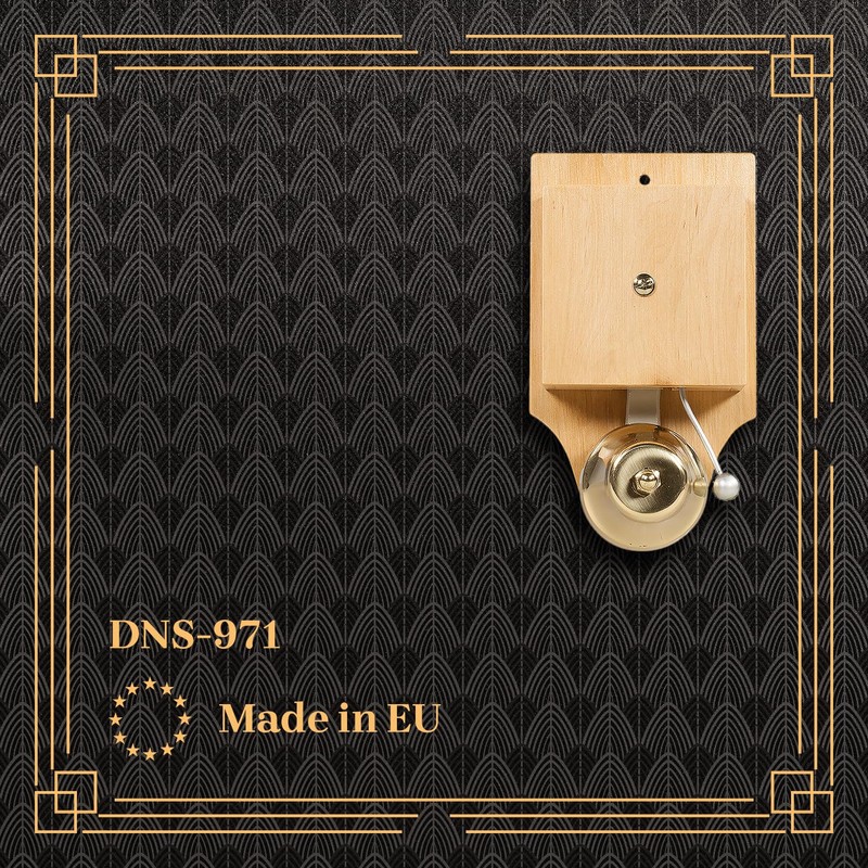 Sundi Doorbell Front Door Bell Electromechanical Retro Plastic Metal 230