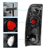 AmeriLite Chrome Euro Tail Lights for Ford F-Series - Passenger
