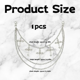 Jean Chain, Punk Wallet Chain for Men and Women, Stylish Trouser Chain for Goth and Hip Hop Fashion, Motorcycle Jeans Chain for Bikers and 90s Accessories Collectors