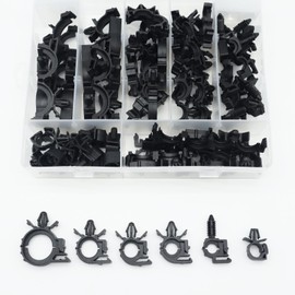 QYIMLI Universal Automotive Wire Loom Clips Kit, Car Engine Bay Wire Harness Routing Clip Replacement Parts for Trucks Cars (60pcs)