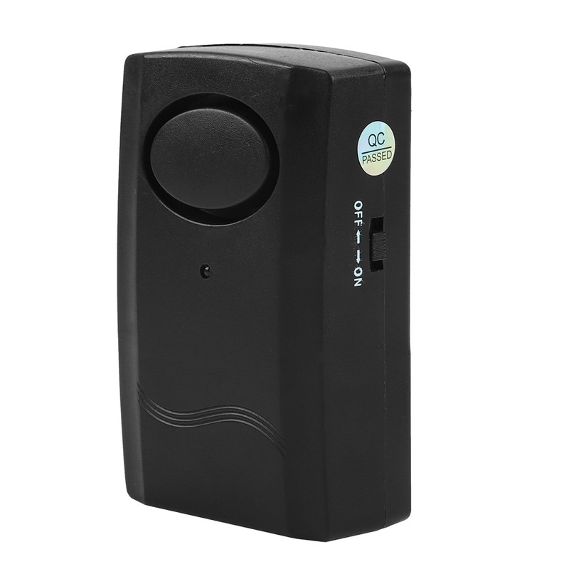 120DB Security Remote Control Wireless Vibration Alarm Monitor Detector