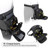 Multifunctional Motorcycle Bag Breathable Motorcycle Riding Leg Bag Waist Bag