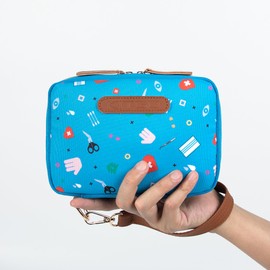 First Aid Kit for Kids - 140 Pieces, Small Travel for Car, Home, Outdoors, Sports, Camping, Backpacking, Mini First Aid Kit Includes Customized Band-Aids, Bandages