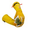FEISHDEK Rose Pruning Gloves, Deerskin Suede Garden Gloves Women Thorn