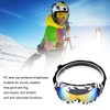 Single Layer Professional Ski Goggles Windproof Outdoor Riding UV Protection