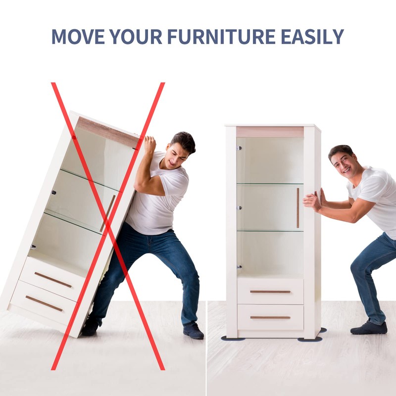 Reusable Large Furniture Movers Sliders for Carpet and Hardwood Floors-8