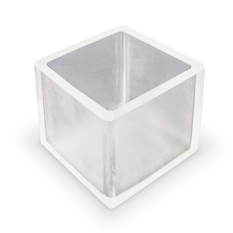 45mm Transparent Clear Square Rubber Feet Stoppers for Furniture Table