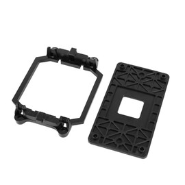 TUCKBOLD AMD Plastic CPU Fan Stand Bracket Base Black w Four Screws for AM2 AM3 Socket Automotive Parts