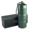 MEECN Three-Layer Aluminum Waterproof Pill case Pill Holder can Store