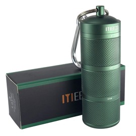 MEECN Three-Layer Aluminum Waterproof Pill case Pill Holder can Store Pills Anything Sizes Seasoning and Fishing Gear (Green)