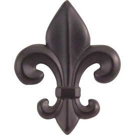 Atlas Homewares 4006-O 2-1/4-Inch Fleur D'Lis Knob, Aged Bronze
