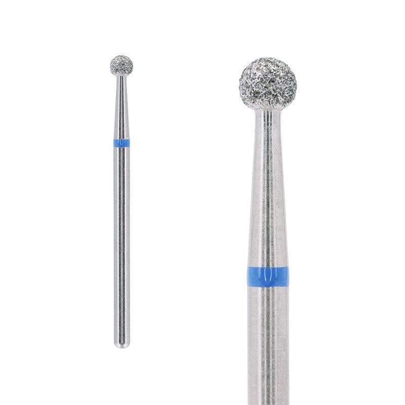 Diamond Nail Drill Bit - Ball Shape - Grit: Medium